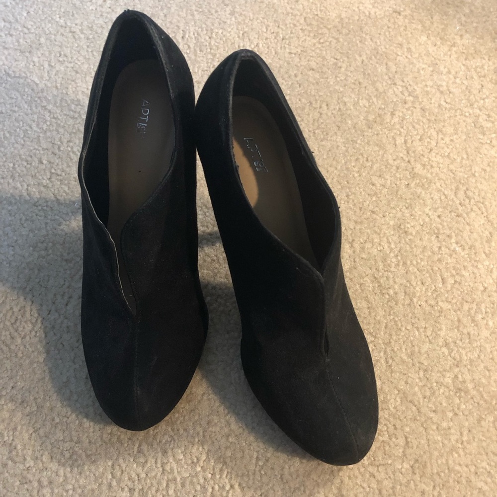 Black heels/booties